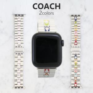 コーチ アップルウォッチ替えベルト メンズ レディース Apple Watch　替えベルト 38MM 40MM 選べる2color COACH 送料無料