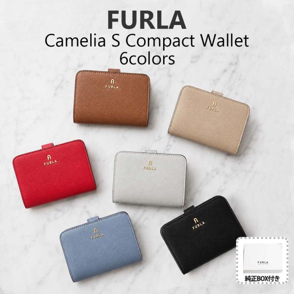 【並行輸入品】フルラ FURLA 二つ折り財布 折財布 レディース CAMELIA S COMPAC...