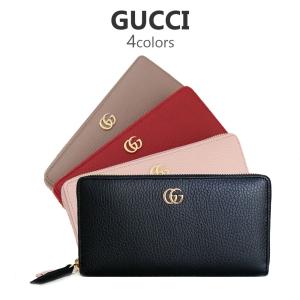 グッチ 長財布 レディース 456117 選べる4type GUCCI ピンクベージュ レッド ワンポイント ロゴ プレゼント ギフト｜watchlist