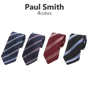 【並行輸入品】ポールスミス Paul Smith ネクタイ M1A 0TIEX ALU19 47 GLU112 20 GLU47 28 GLU47 79 シルク ストライプ ネイビー ブルー ボルドー ピンク