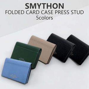 【並行輸入品】スマイソン SMYTHSON Panama Folded Card Case with Snap Closure カードケース 名刺入れ パナマ メンズ レディース 本革 スナップボタン