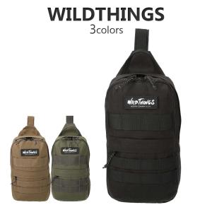 WILD THINGS ワイルドシングス ボディバッグ WT-380-3009-BEIGE