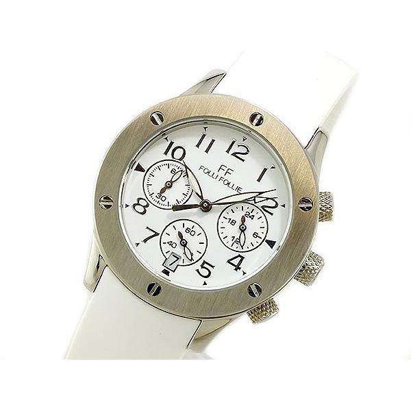 【並行輸入品】フォリフォリ FOLLI FOLLIE レディース 腕時計 WT6T042SEW クリ...