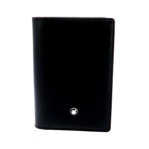 【未使用品★箱付】MONTBLANC 名刺入れ カードケース ブラック モンブラン 名刺入れカードケース 14108ブラック 国内発送
