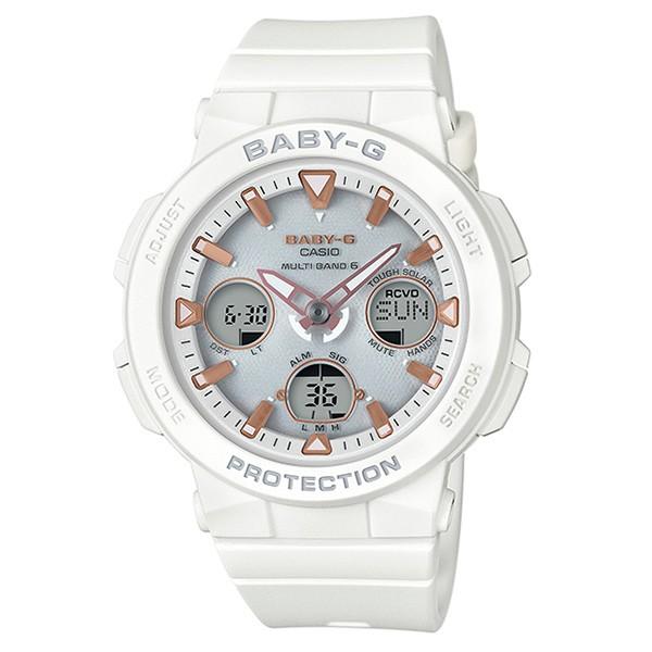 カシオ 腕時計 レディース BGA-2500-7AJF BABY-G クォーツ ホワイト国内正規 ク...