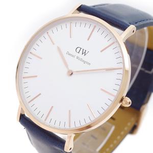 ダニエルウェリントン 腕時計 CLASSIC SOMERSET 40 ローズゴールド DW00100121 DW00600121 ホワイト ネイビー メンズウォッチの商品画像