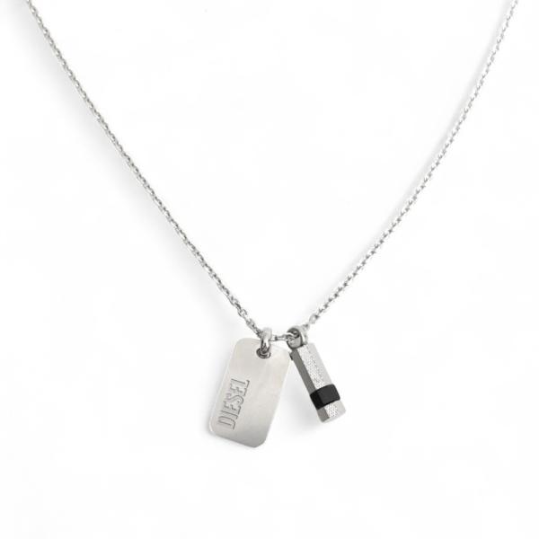 【並行輸入品】ディーゼル メンズ ネックレス アクセサリー DIESEL DX1156040 プレー...