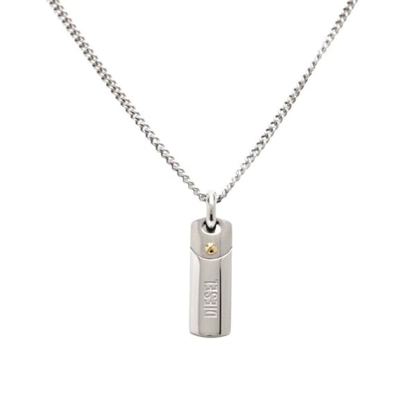 【並行輸入品】ディーゼル DIESEL ネックレス アクセサリー DX1116040 メンズ シルバ...