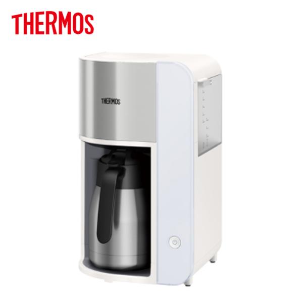 サーモス THERMOS 真空断熱ポット コーヒーメーカー ECK1000-WH WH ホワイト キ...