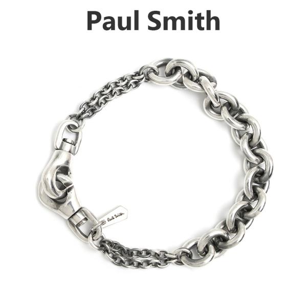 ポールスミス PAUL SMITH チェーンブレスレット M1A-BRAC-JJOINT-82 メン...