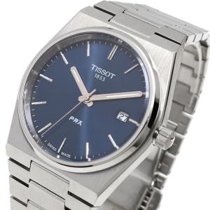 ティソ TISSOT 腕時計 T137.410.11.041.00 メンズ T-クラシック ピーアールエックス クォーツ ネイビー シルバー｜watchlist