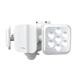 ムサシ musashi 照明 5W×2 乾電池式センサーライト 屋外 防犯 LED270    配送指 代引き不可　ラッピング不可  配送日時指定不可