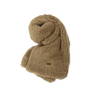 アグ UGG マフラー 20052 W SHERPA OVERSIZED SCARF  ストール 20052-CARM レディース メンズ ブラウン　｜watchlist