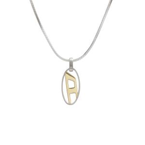 DIESEL（ディーゼル） チャーム ネックレス ブレイブマン メンズ