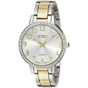 エックスオーエックスオー XOXO 女性用 腕時計 レディース ウォッチ シルバー XO5847｜watchmarket