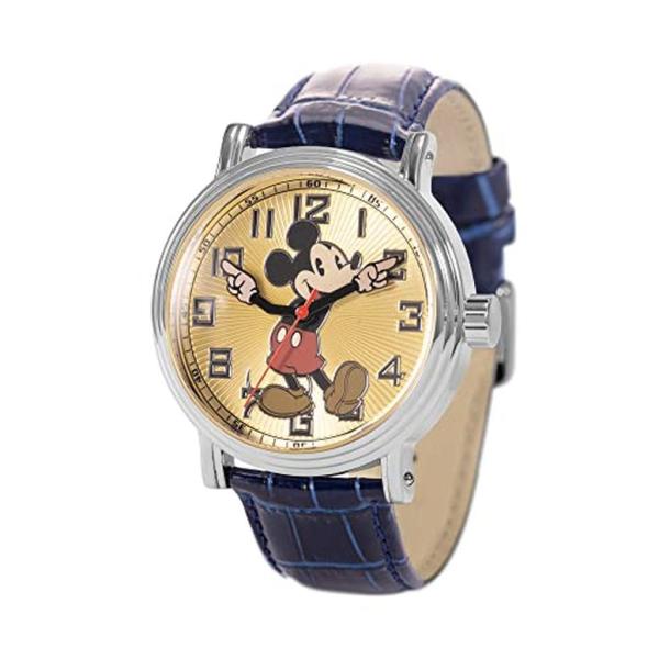 ディズニー Disney 男性用 腕時計 メンズ ウォッチ ゴールド WDS001216