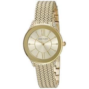 アンクライン Anne Klein 女性用 腕時計 レディース ウォッチ シャンパン AK/2208CHGB 女性らしいデザイン かわいい｜watchmarket