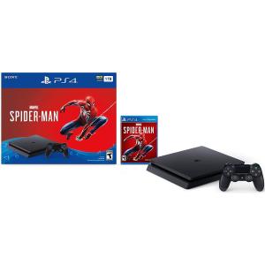 Newest Sony Playstation 4 Slim 1TB SSD Console - Marvel's Spider-Man PS4 Bundle with DualShock-4 Wireless Controller　並行輸入品