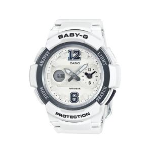 展示処分 CASIO カシオ Baby-G  レディース腕時計 BGA-210-7B1JF デュアルダイアルワールドタイム国内正規品｜watchnet