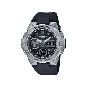 展示処分品 カシオ G-SHOCK メンズ腕時計 Gスチール Bluetooth〓 ソーラー GST-B400-1AJF