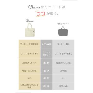 ミニトートバッグ ミニトート トートバッグ 帆...の詳細画像3