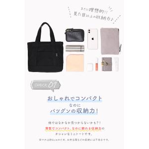 ミニトートバッグ ミニトート トートバッグ 帆...の詳細画像4