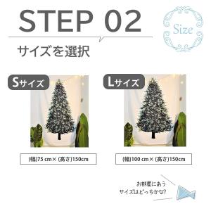 壁掛け クリスマスツリー タペストリー クリス...の詳細画像3