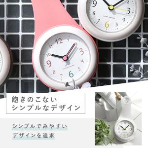 お風呂 時計 防水 おしゃれ バスクロック ウ...の詳細画像3