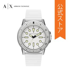 腕時計 メンズ アルマーニ エクスチェンジ アナログ 時計 シリコン ホワイト AX1850 ARMANI EXCHANGE 公式｜watchstation