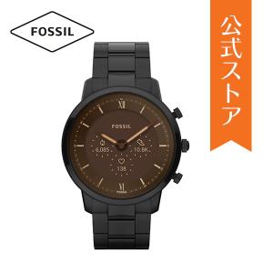 フォッシル スマートウォッチ メンズ ハイブリッド 腕時計 ステンレス ブラック NEUTRA GEN 6 HYBRID FTW7071 FOSSIL 公式 2022 夏の新作