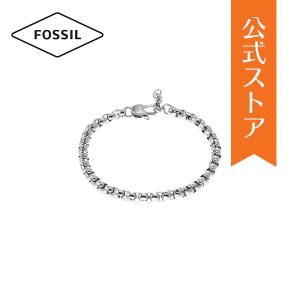 フォッシル アクセサリー BRACELET ユニセックス シルバー ステンレススチール JEWELRY JF04562040 2023 フォール FOSSIL 公式