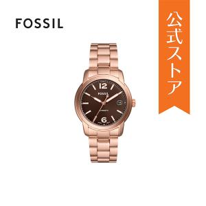 腕時計 アナログ FOSSIL HERITAGE レディース 2023 冬 ステンレススチール ローズゴールド ME3258 フォッシル 公式の商品画像