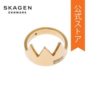 スカーゲン アクセサリー 指輪 リング RINGレディース ゴールド ステンレススチール BASQUIAT SPECIAL EDITION SKJ1757710 2023 春｜watchstation