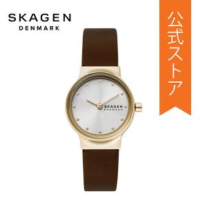 腕時計 レディース スカーゲン アナログ 時計 ブラウン エコレザー FREJA SKW3006 SKAGEN 公式｜watchstation