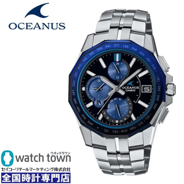 CASIO OCEANUS OCW-S6000-1AJF 電波時計 モバイルリンク タフソーラー メ...