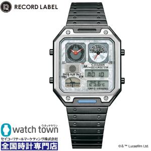 CITIZEN レコードレーベル JG2146-53H STAR WARS限定モデル ミレニアム・ファルコン号 THERMO SENSOR  電池式クオーツ メタル 腕時計｜watchtown