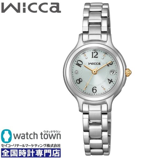 CITIZEN ウィッカ KS1-911-71 国内正規品 ソーラーテック電波 腕時計 レディース