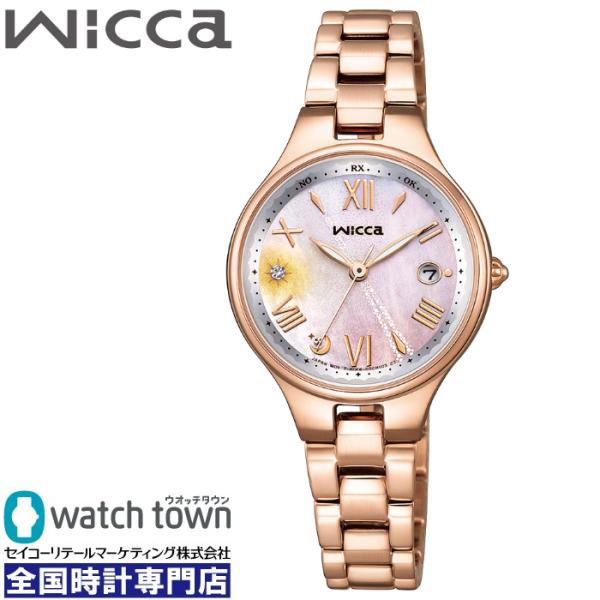 CITIZEN ウィッカ KS1-864-93 国内正規品 ソーラーテック電波 腕時計 レディース ...