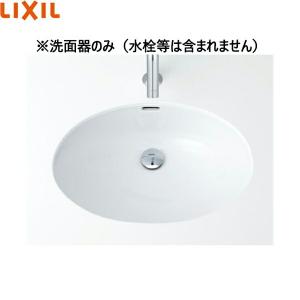 L-2295/BW1 リクシル LIXIL/INAX はめ込みだ円形洗面器 アンダーカウンター式 ピュアホワイト｜water-space