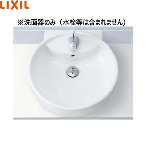 L-543/BW1 リクシル LIXIL/INAX 丸形洗面器 ベッセル・壁付兼用式 ピュアホワイト｜water-space