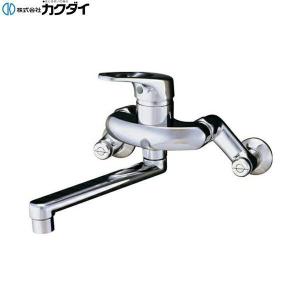 カクダイ（KAKUDAI） キッチン水栓 壁付シングルレバー混合栓192-168