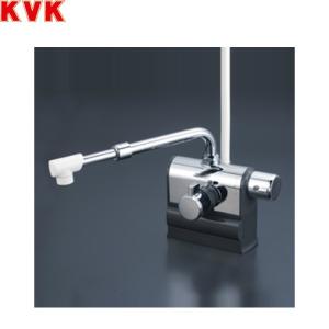 KVK KVK KM3008R デッキ形サーモスタット式混合栓 右ハンドル仕様 可変