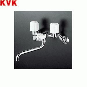 KF100N2W KVK一時止水付2ハンドルシャワー 寒冷地仕様 送料無料