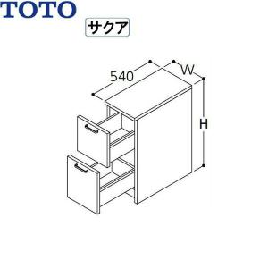 LBWB045BKG1A TOTO SAKUAサクア フロアキャビネット 間口450 ホワイト 送料無料｜water-space