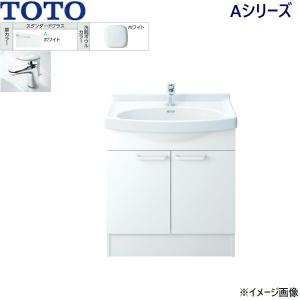 TOTO LDSAS075BAGKG1 TOTO Aシリーズ 洗面化粧台のみ 2枚扉 間口750mm