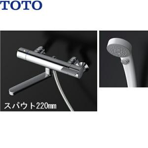 【未使用、未開封品】TOTOバスシャワーサーモ水栓 TBV03401J TOTO [TBV03401J1] 浴室エコシャワー水栓 蛇口 サーモ付 壁付きタイプ