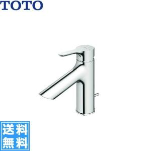 TOTO TLG04302JA TOTO 台付シングル混合水栓 ワンプッシュ式 : アクア