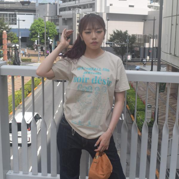 フランス 映画 ロック バンド Tシャツ ベージュ 秋冬 新色 WATERFALL