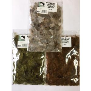 HARELINE Hungarian Partridge Feathers ハンガリアンパートリッジフェザー
