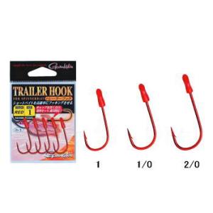 がまかつ トレーラーフック レッド　メール便OK
